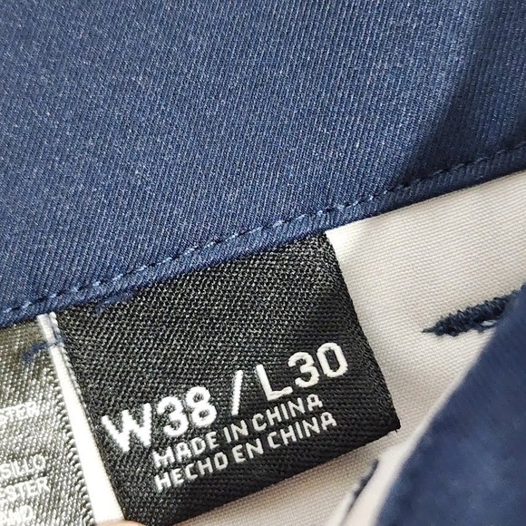 32 Degrees Cool Men's Navy Blue Stretch Performance Pants W38 L30 Golf Casual‎ - Picture 4 of 7